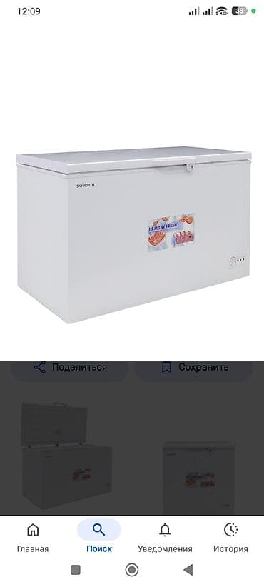 Маразилник сатылат 350литр фирма skyworth