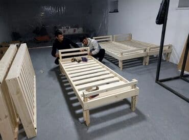 2 этажный кравать: Ассолому алейкум!! Эки кабатуу кровать жасайбыз таза сыйда жыгачтан — 27