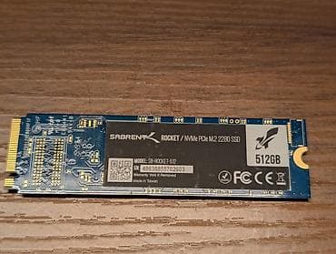 Настольные ПК и комплектующие: Накопитель для ПК, Б/у, SSD, 512 ГБ, Для ПК — 3