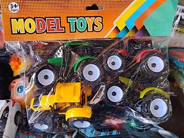 Детский транспорт: Набор игрушечных машинок “MODEL TOYS” - Тематика — 1