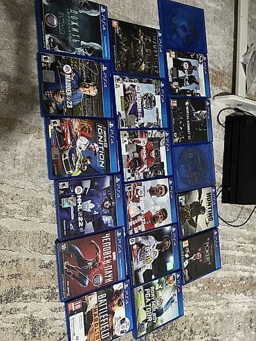 cha: PlayStation 4 Pro 1tb (черный, версия с тремя «этажами») + 2 геймпада — 2