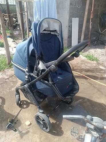 skillmax коляска 3в1: Детская коляска 2 в 1, цвет темно‑синий. фирма скилмах Особенности — 2