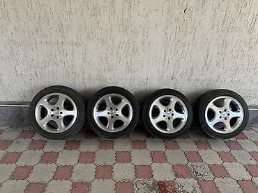 et35: Колеса в сборе 225 / 50 / R 17, Лето, Б/у, Комплект, Легковые, Литые, отверстий - 5 — 3