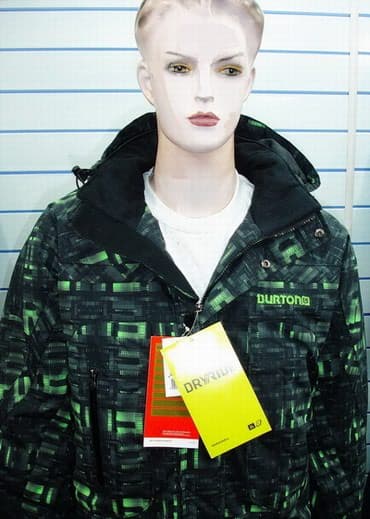 active: Костюм, Burton, 2XL, Новый, С утеплителем, Удлинённая куртка, Высокая посадка штанов, Двухслойная ткань — 5