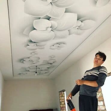 люстра сатам: Керме шыптар Жылтырабаган, 3D потолоктор, Жылтырак Акысыз консультация, Акысыз ченөө, Кепилдиги — 5