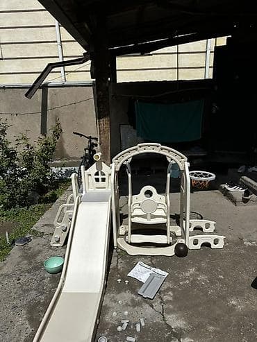 gravity falls: Детский игровой комплекс 3-в-1 для дома и улицы - Пластиковая горка с — 2