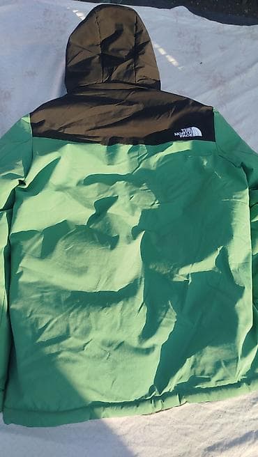 зе норт фейс куртка: Мужская куртка, XL, The North Face, Б/у, цвет - Зеленый, Самовывоз — 3