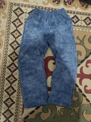 Прокат одежды: Спортивные штаны (джоггеры) мужские/унисекс.Рост 175-190.Утепленная - — 1