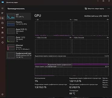 монитор с кронштейном: Компьютер, ядер - 4, ОЗУ 16 ГБ, Игровой, Б/у, Intel Core i7, NVIDIA GeForce GTX 1080 Ti, HDD + SSD — 8