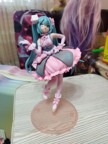 аниме шоп: Аниме-фигурка персонажа Hatsune miku в пастельно-розовом платье с — 6