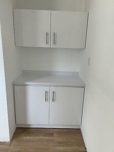 silver kitchen: Кухонный шкаф, Новый, Навесной, Без мойки — 1