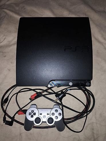playstation 3 slim купить: Продаю отличную игровую приставку PlayStation 3. Консоль работает — 3