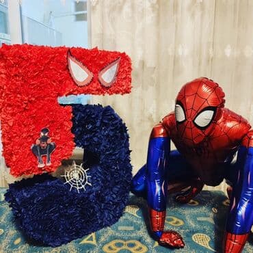 уф печать оборудование: Объёмная цифра для мальчика высота 70 см .и надувной спайдер мен за — 1