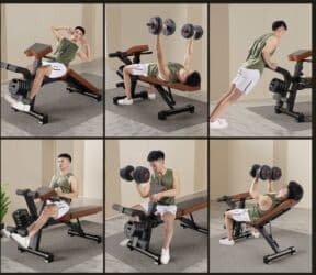 тренажер для ног домашний: Многофункциональная скамья комплекс для выполнения упражнений с — 2