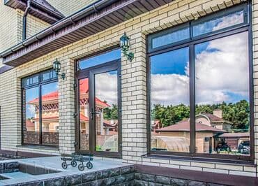 эши: Пластиковые окна 
алюминиевые окна 
двери 
тонированные стеклопакеты! — 3