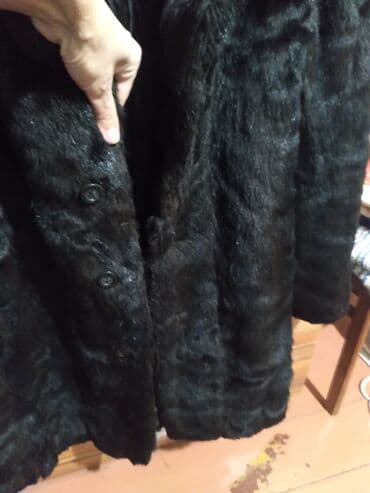 Другая мужская одежда: Шуба из натурального меха, цвет черный. - Классический — 2