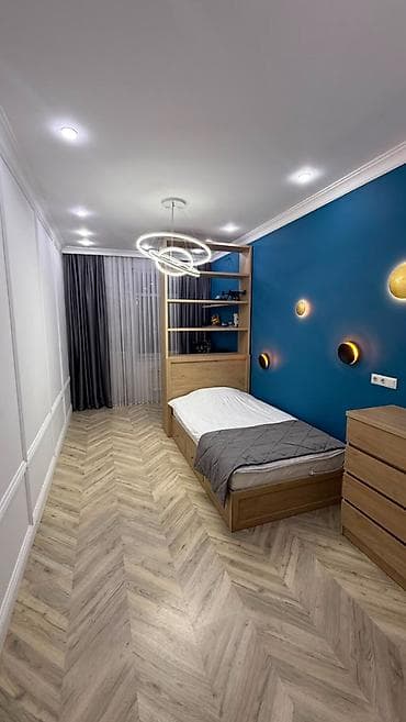 Батирлер: 4 бөлмө, 217 м², Түштүк Магистраль Элитка, 3 кабат, Евро оңдоо — 6