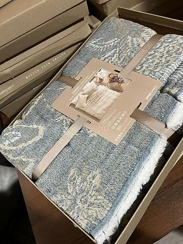 постельное белье вареный хлопок: Покрывало для кровати, Все сезоны, Двусторонний — 10