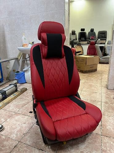 Чехлы Алькантара, С подушкой, цвет - Черный, Lexus, Новый, Самовывоз