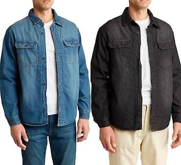 Buffalo Jeans. Джинсовая рубашка Джере.Стираный деним придает at lalafo.kg Buffalo Jeans. Джинсовая рубашка Джере.Стираный деним придает