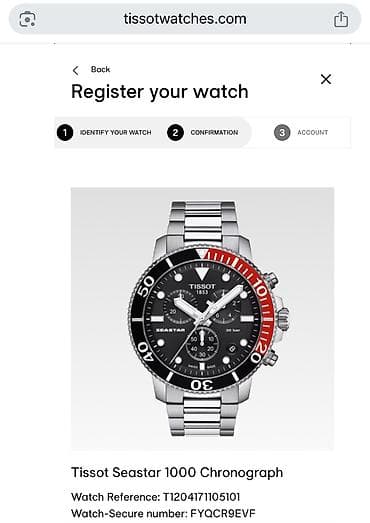 швейцарские наручные часы: TISSOT SEASTAR 1000 45.5MM (Новые. Оригинал, из США). Последнее фото - — 10