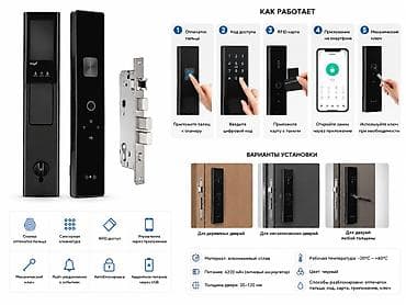 google fold: 🔐 Умный дверной замок GY-DDL2 с Face ID и дисплеем Современный умный — 1