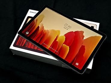 самсунг таб а 7: Планшет, Samsung, память 32 ГБ, 10" - 11", Wi-Fi, Б/у, Классический цвет - Золотой — 1