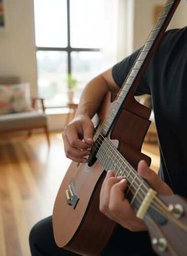 комуз для детей: Акустическая гитара Kamoer FT-221 - Тип: 6-струнная акустическая — 2