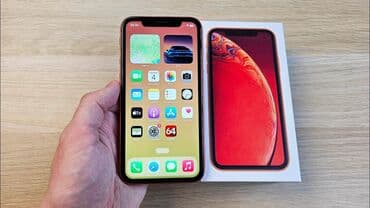 авто регистрации: IPhone Xr, Б/у, 64 ГБ, Коралловый, Коробка, 90 % — 1