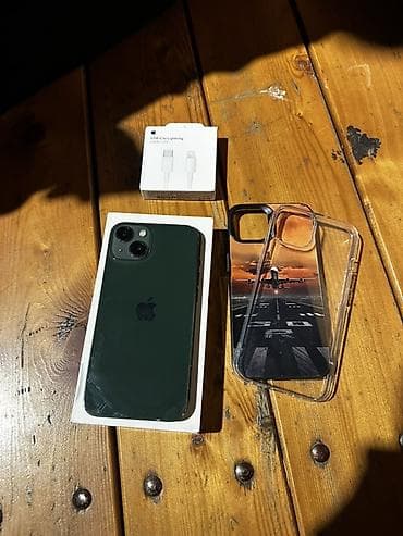 IPhone 13, 256 ГБ, Зеленый, Коробка
