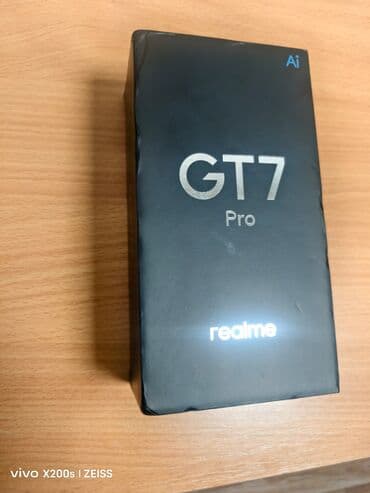Realme GT 7 Pro, Новый, 256 ГБ, цвет - Серый, 2 SIM