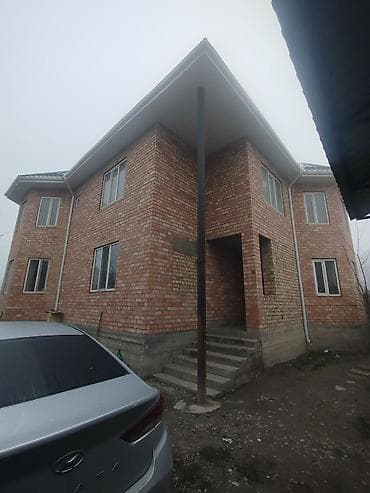 кызыл таш: Двухэтажный кирпичный дом с ограждённой территорией. 5 сотк земли кр — 2