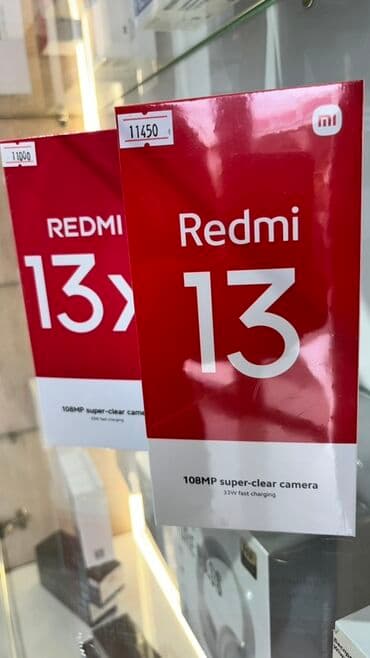 смартфоны 2 гб: Redmi, Redmi 13, Жаңы, 128 ГБ, түсү - Кара, Бөлүп төлөө менен, 2 SIM — 2