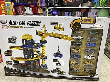 magic box: Игровой набор “Alloy Car Parking — Construction Site” (музыкальный и — 1