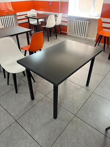 study table: Стол для кафе, Прямоугольный, цвет - Серый — 4