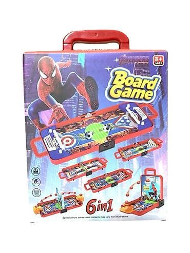 карточки человек паук: Игровой набор «Board Game 6 в 1» с Человеком‑Пауком (Avengers) - — 1