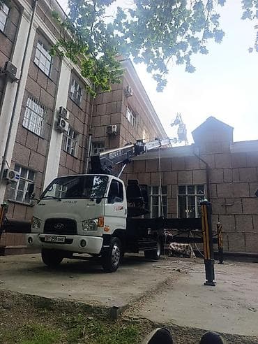 ремонт фасадов: Стрела 28 м, 300 т — 3