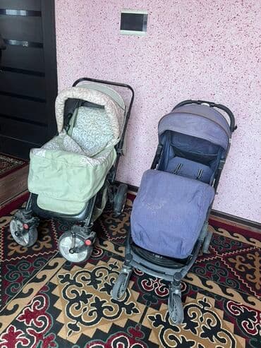 коляска детская зимняя: Коляска, Б/у — 1
