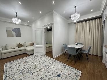 иссык куль квартира: 1 комната, Люкс, элитка, Вефа ТЦ, Кондиционер, Парковка, Бронь — 5