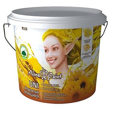 solutions elementary: Краска латексная моющаяся Alina Paint UNI с быстрой доставкой. В — 1