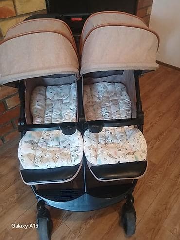 Детская гигиена и уход: Коляска, цвет - Коричневый, Б/у — 5