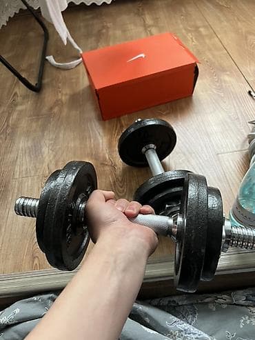 купить гантели: Разборные гантели Torneo, комплект из 2 штук. Состав и — 3