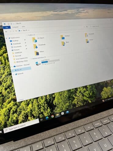 microsoft surface laptop купить: Ультрабук, 8 ГБ ОЗУ, Intel Core i7, 14 ", Б/у, Для работы, учебы, память SSD — 7