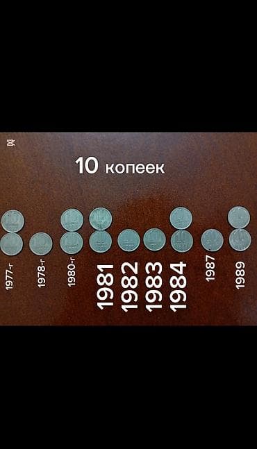 коллекция часов: Подборка монет СССР (алюминиевая бронза/мельхиор, стандартный — 2