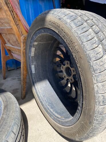 меняю диск мерс: Диски R 19 AMG, Комплект, отверстий - 5, Б/у — 9