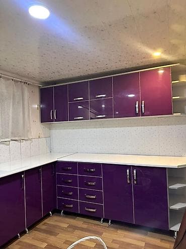 кухонный уголок продаю: Кухонный гарнитур, цвет - Фиолетовый — 3
