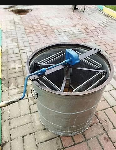 генератор электро: Медогонка ручная радиальная, на 4рамка - Тип: радиальная медогонка с — 3