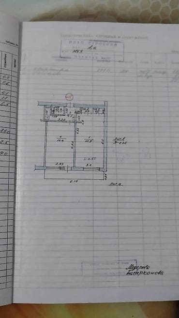 Батирлер: 1 бөлмө, 40 м², Жеке план, 3 кабат — 7
