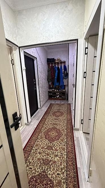 Продажа квартир: 2 комнаты, 56 м², Ошский мкр., 105 серия, 1 этаж, Свежий ремонт — 6
