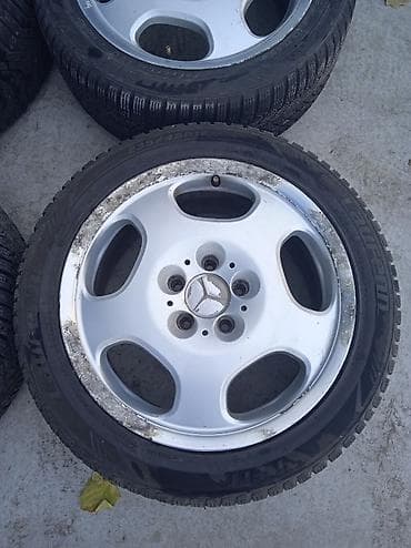 Колеса в сборе 235 / 45 / R 17, Зима, Б/у, Комплект, Легковые, Литые, отверстий - 5 — 5